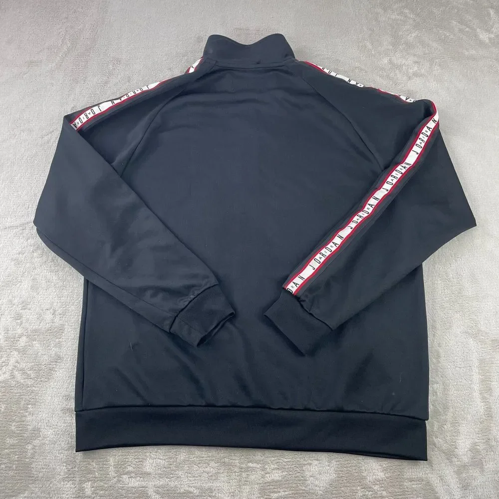 Nike Air Jordan Jumpman Tricot Tracksuit Jacket Black AQ2691-010‎ Men's XL